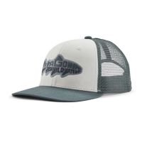 Patagonia Take A Stand Trucker Kappe - Wild Waterline: White