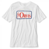 Orvis Bent Rod Badge T-Shirt - Red White Blue