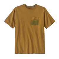 Patagonia Wild Waterline Pocket Responsibili-Tee T-Shirt - Pufferfish Gold