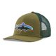Patagonia Fitz Roy Trout Trucker Kappe - Wyoming Green