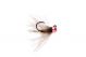 CDC Pheasant Tail Metallic Pink Jig 2,8mm Nymphe Widerhakenlos