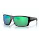 Costa Reefton Pro Polarisationsbrille - Matte Black 580G Green Mirror