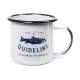 Guideline The Trout Mug Emaille Tasse