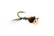 Micro Trout Trap Grey Copper Off Bead Nymphe