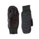 Orvis Pro Insulated Convertible Mittens Handschuhe - Blackout