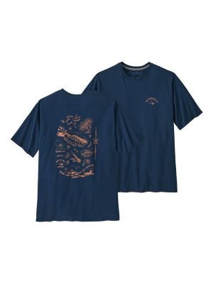 Patagonia Action Angler Responsibili-Tee T-Shirt - Tidepool Blue