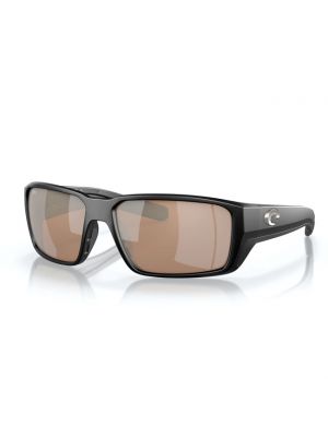 Costa Fantail Pro Polarisationsbrille - Matte Black 580G Copper Silver Mirror