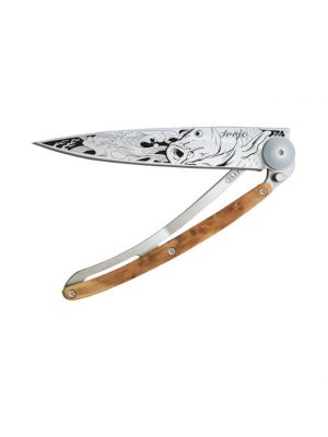 Deejo Karpfen Messer - 37g Wacholderholz