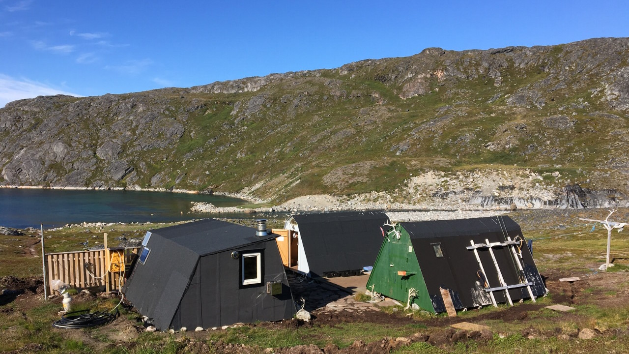Grönland Fliegenfischen Camp